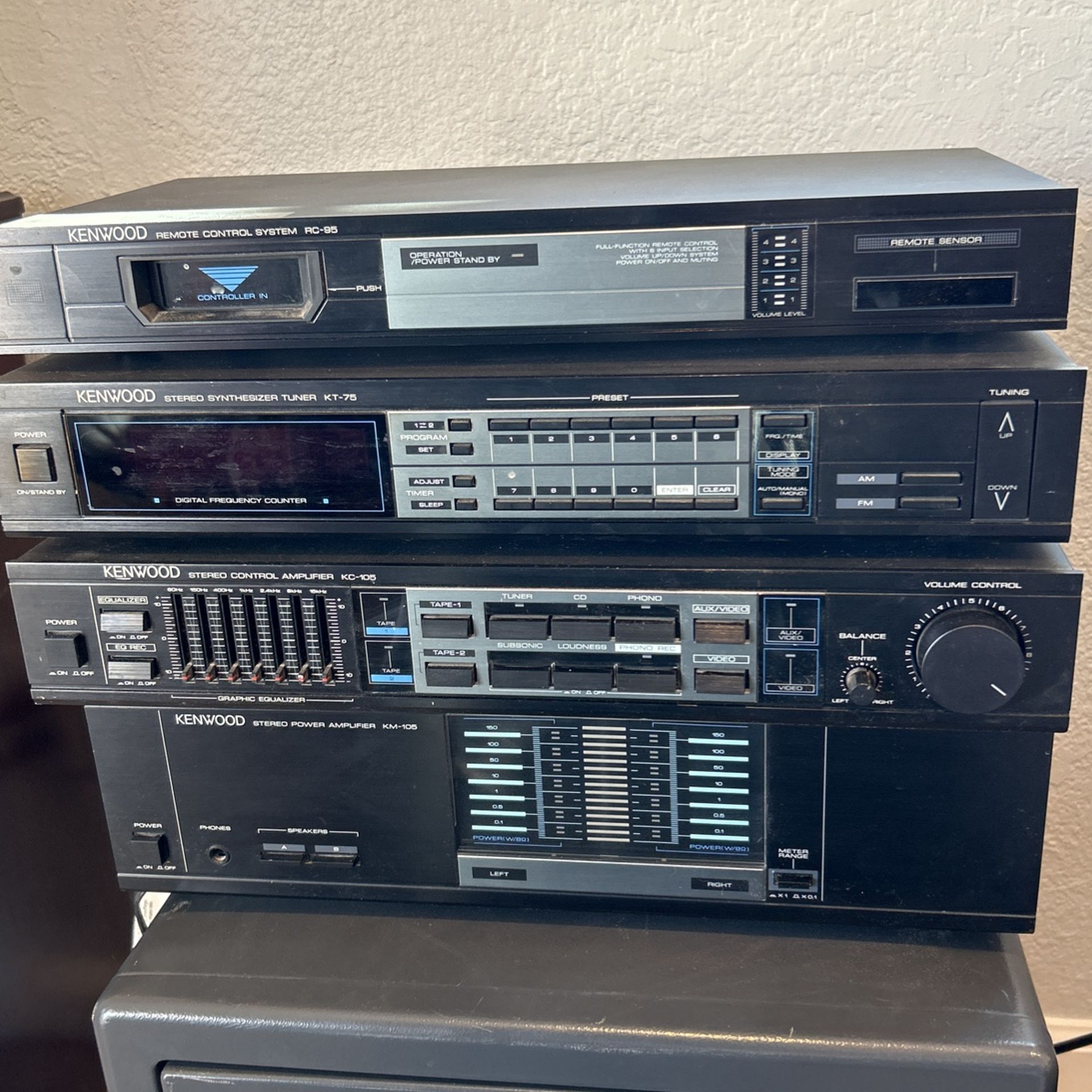 Vintage Kenwood Home Stereo System for Sale in Fullerton, CA OfferUp