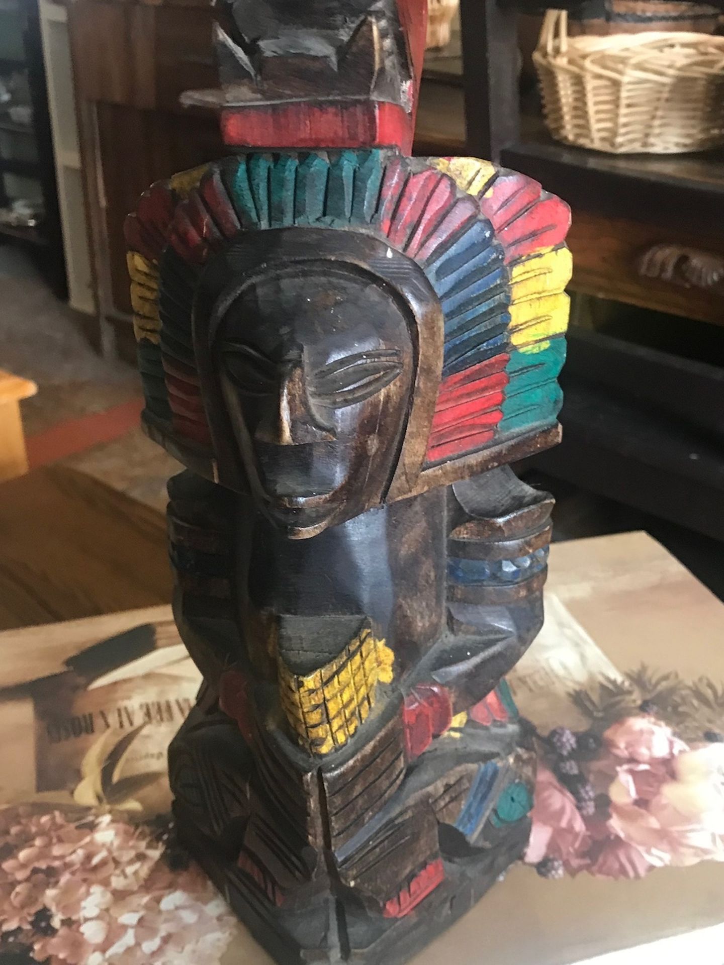 Tiki Ethic Wood Carving Sculpture Open Saturday 12 To 5