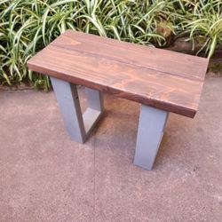 Handmade Wooden Bench 