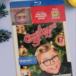A Chistmas Story Blu-Ray Exclusive Kids Family Xmas Movie Ralphie Funko POP! NIB