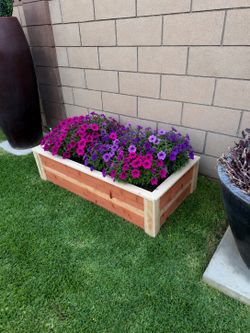 4ft x 2ft planter box
