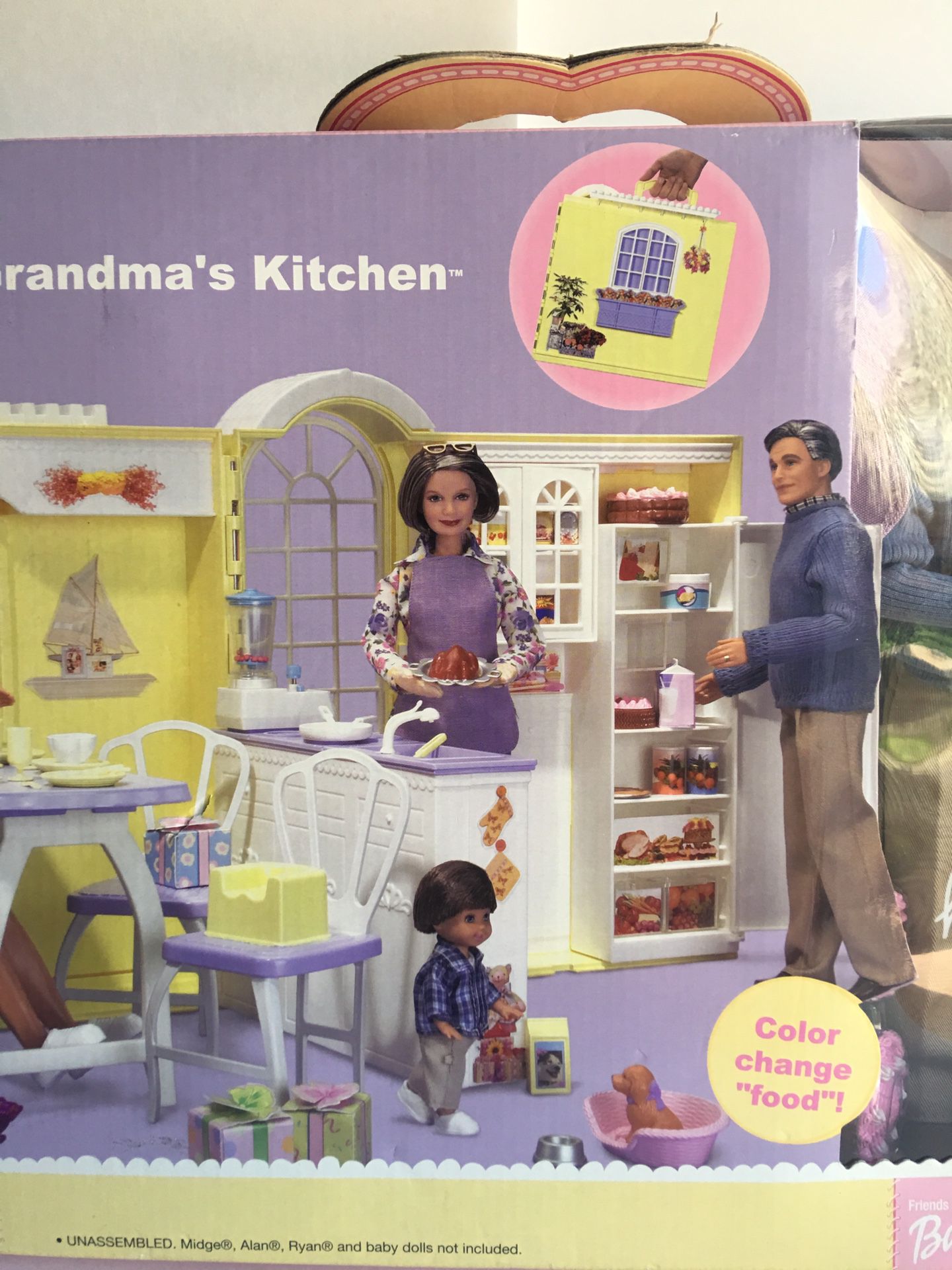 Vintage Barbie Happy Family Grandmas Kitchen B9880 27084078886