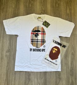 Send offers | Burberry Bape check White Tee