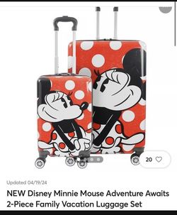 Minnie Mouse Suitcases Nothing Wrong Two Piece