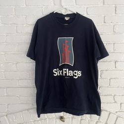Vintage Six Flags T Shirt 