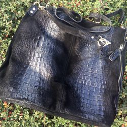 Alligator Print Purse