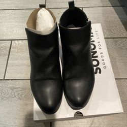 Sonoma Ankle High Black Boots $15