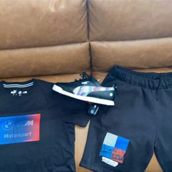 Puma Bundle Short Set with Shoes 