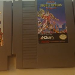 Nes Double DRIBBLE  , DOUBLE DRAGON  2   and NINJA GAIDEN 