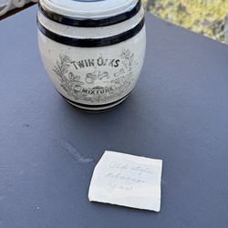 Vintage tabacco jar