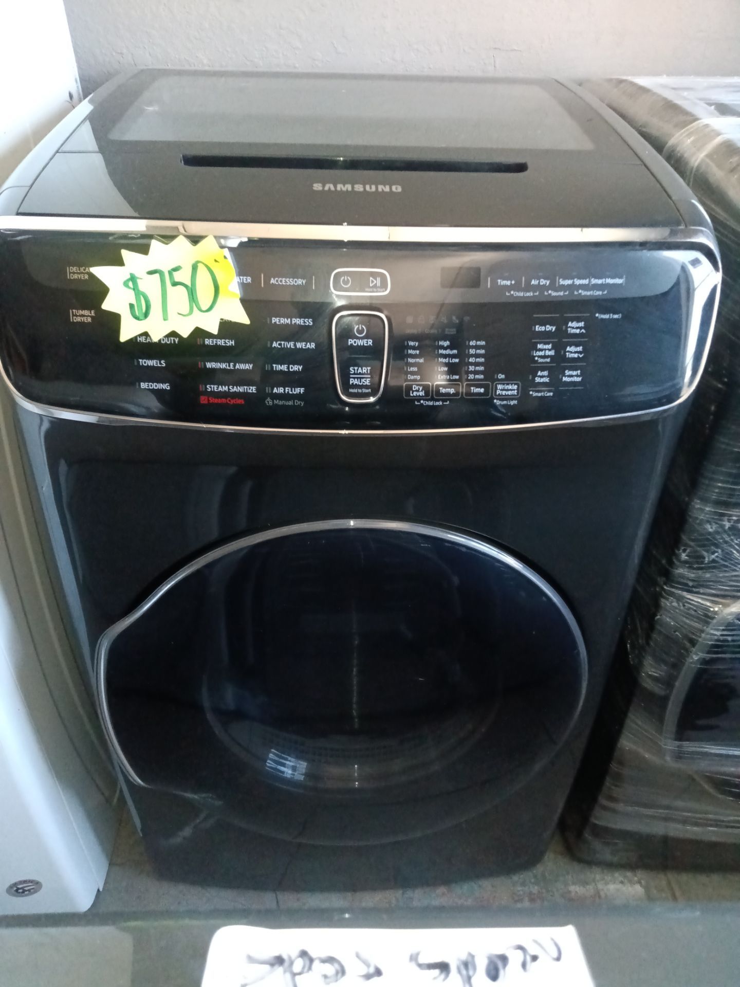 Samsung gas dryer black and REPAIRS