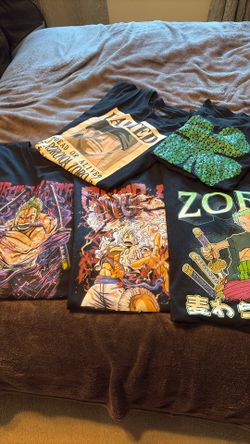 Set Of 5 Black Shirts