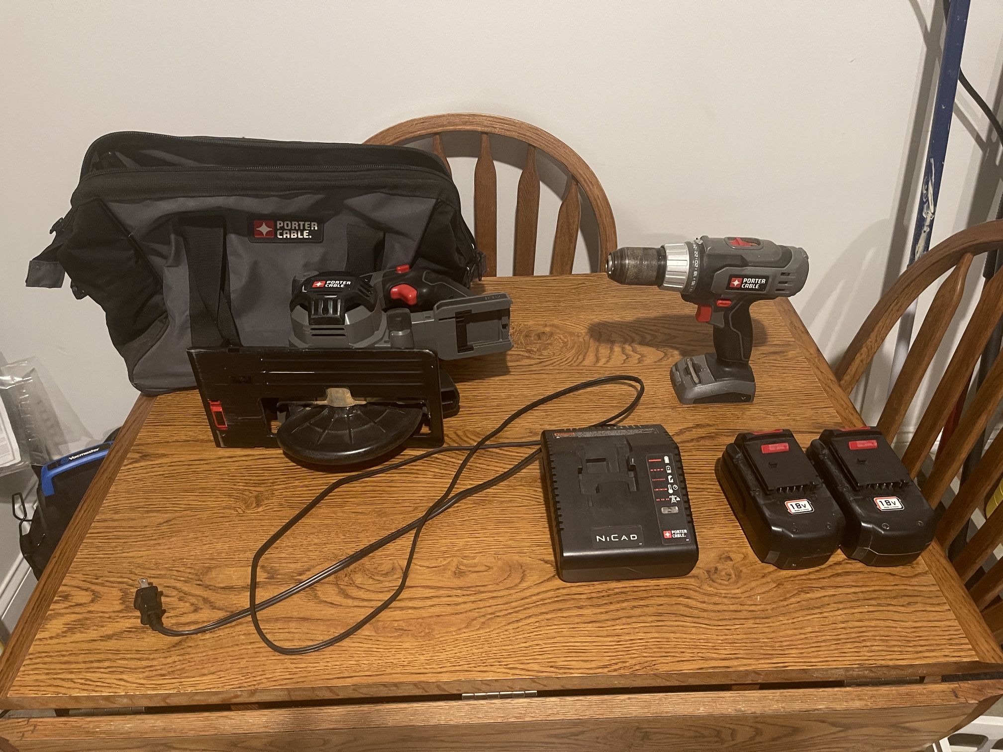 Porter cable Drill Set