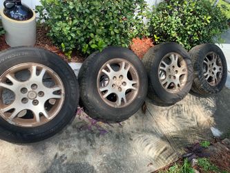 Tires and wheels