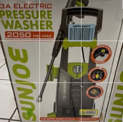 Sunjoe Pressure Washer 13 A electric pressure washer 2050 PSI Brand new