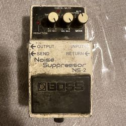 Boss NS-2 noise suppressor pedal $40
