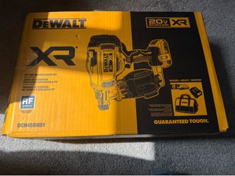 Dewalt 15° COIL ROOFING NAILER KIT