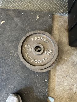 25 Pound Olympic Plates 