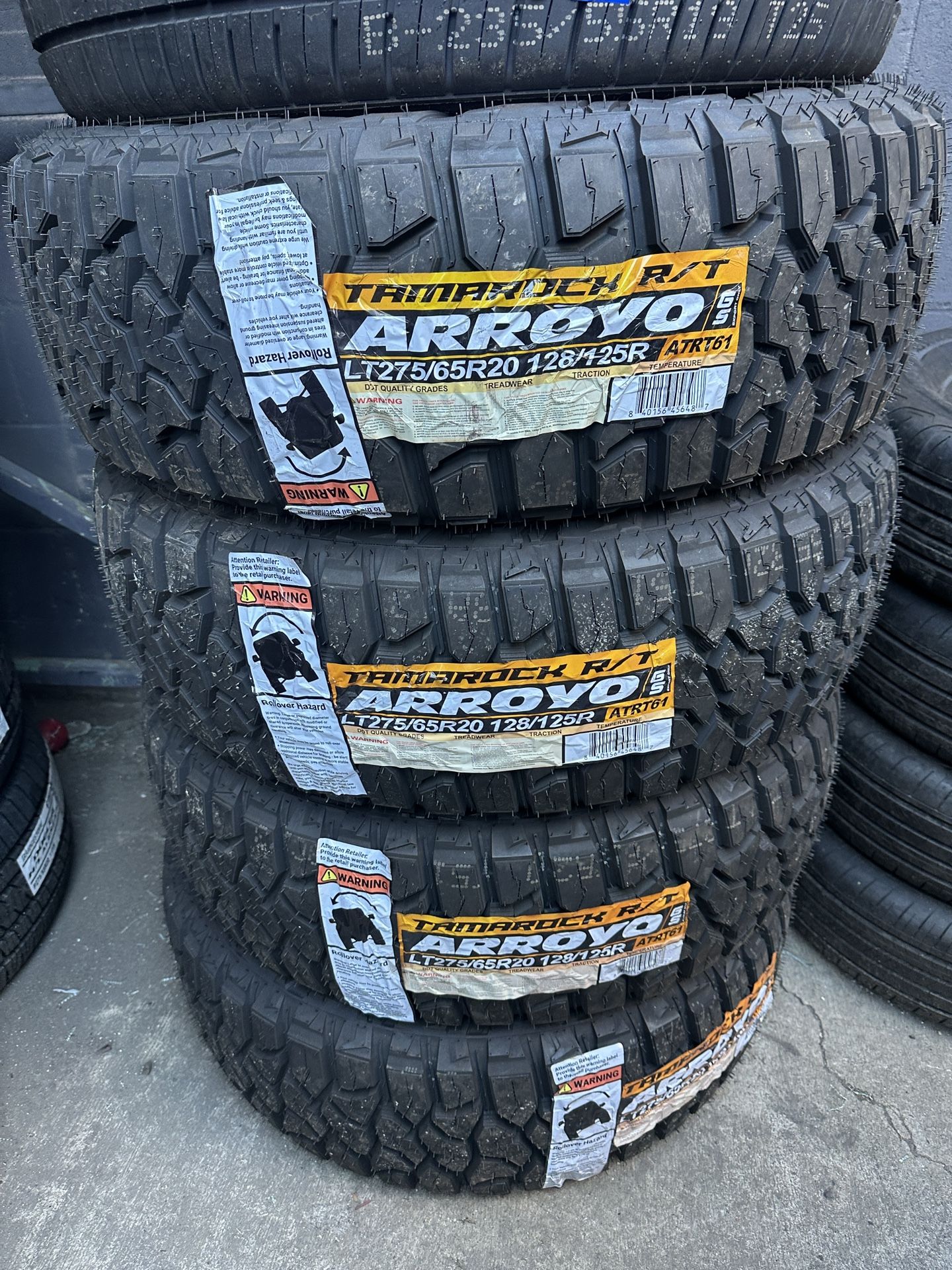 LT 275/65/20 Arroyo RT New Free Mount And Balance Included