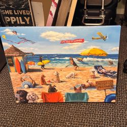 Dogs On The Beach 