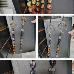 7 Chakra Stone Tassels 