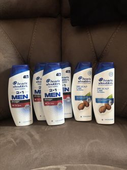 Head And Shoulders $5 Each.    $5 Cada Uno ( Located At Escondido Ca) 
