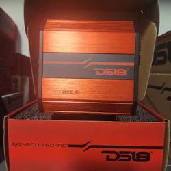 New!! DS18 SXE 2000w 4ch Amplifier 