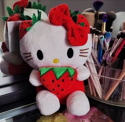 Strawberry Hello Kitty Plush