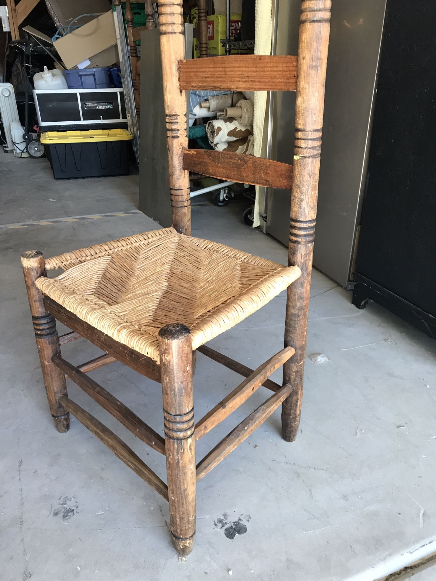 Handmade antique chairs