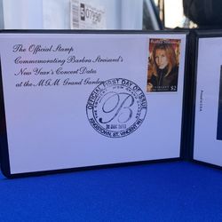 Barbra Streisand 24carat Gold Stamps MGM 94