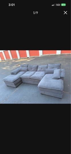 Grey Sectional Sofa Couch
