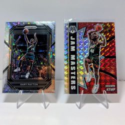 Payton And Kemp Card Lot 