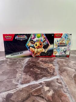 Pokemon TCG Prismatic Evolutions Surprise Box & Booster Bundle