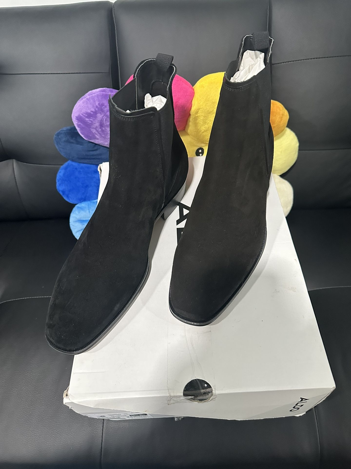 Aldo Shuman Chelsea Boots Black Size 9.5
