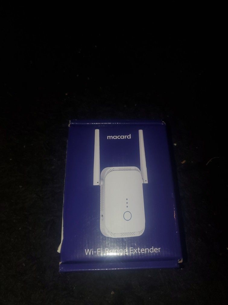 New Macard Wi-Fi Range Extender - Signal Booster (New in Box)