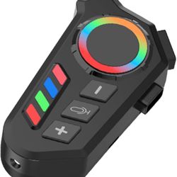 🔥Brand new🔥 Wireless Helmet Headset, 5.4 Motorcycle Headphones with Ambient Light, CVC Noise Reduction, IP65, Type C Charge, with Smart Assistant