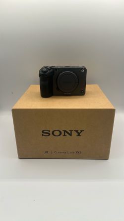 Sony FX3A Cinema Line Camera