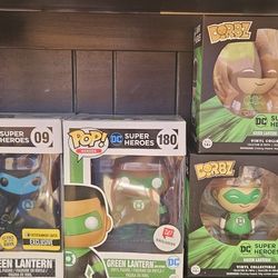 65 Or Best Offer Funko DC Heroes Green Lantern Figures 