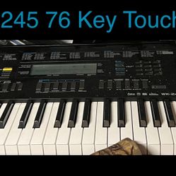 Casio WK-245 76 Key Touch Sensitive 