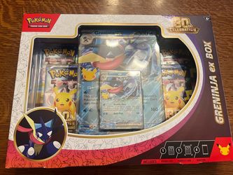 Pokémon TCG Greninja ex Box 30th Celebration