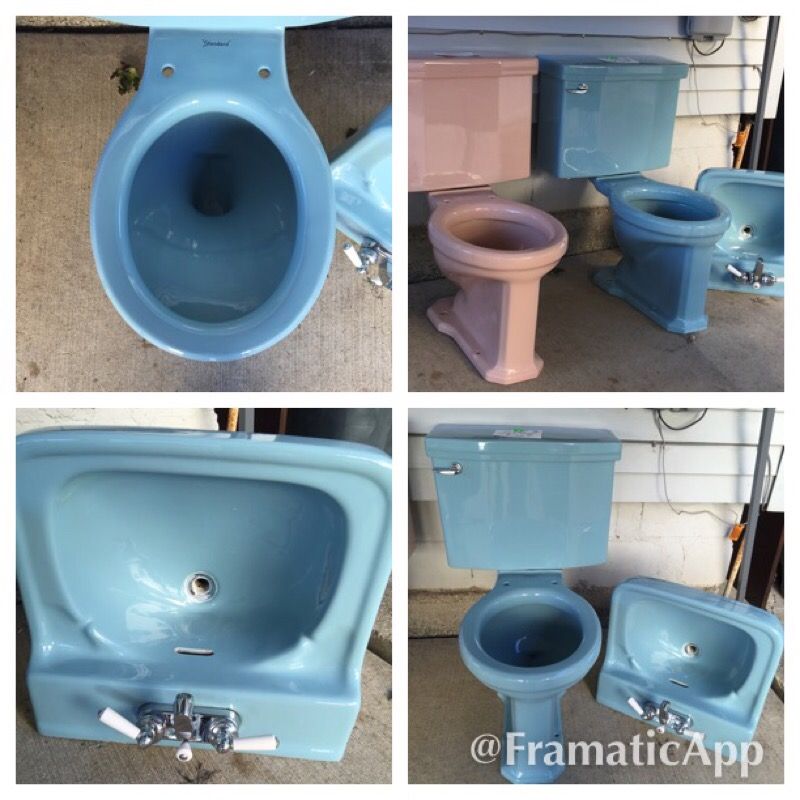 American Standard vintage toilets