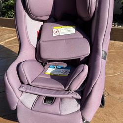 🌸 Nuna RAVA Convertible Car Seat - Rose/Mauve - Excellent Condition! 🌸