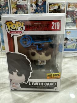 L With Cake Signed