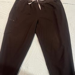 Women's 2XL Figs Jogger Pants BLACK $25 NEW