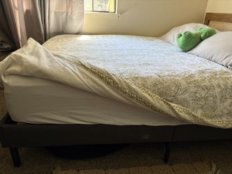 Colchón Y Base De Cama 