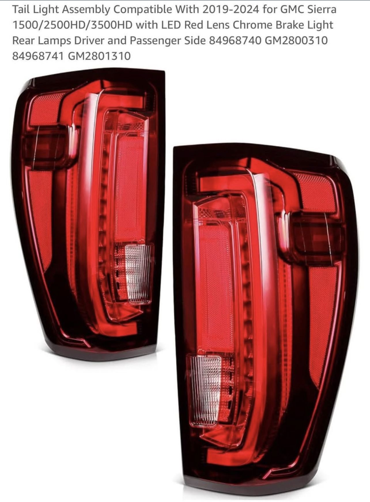 Rear Tail Lights