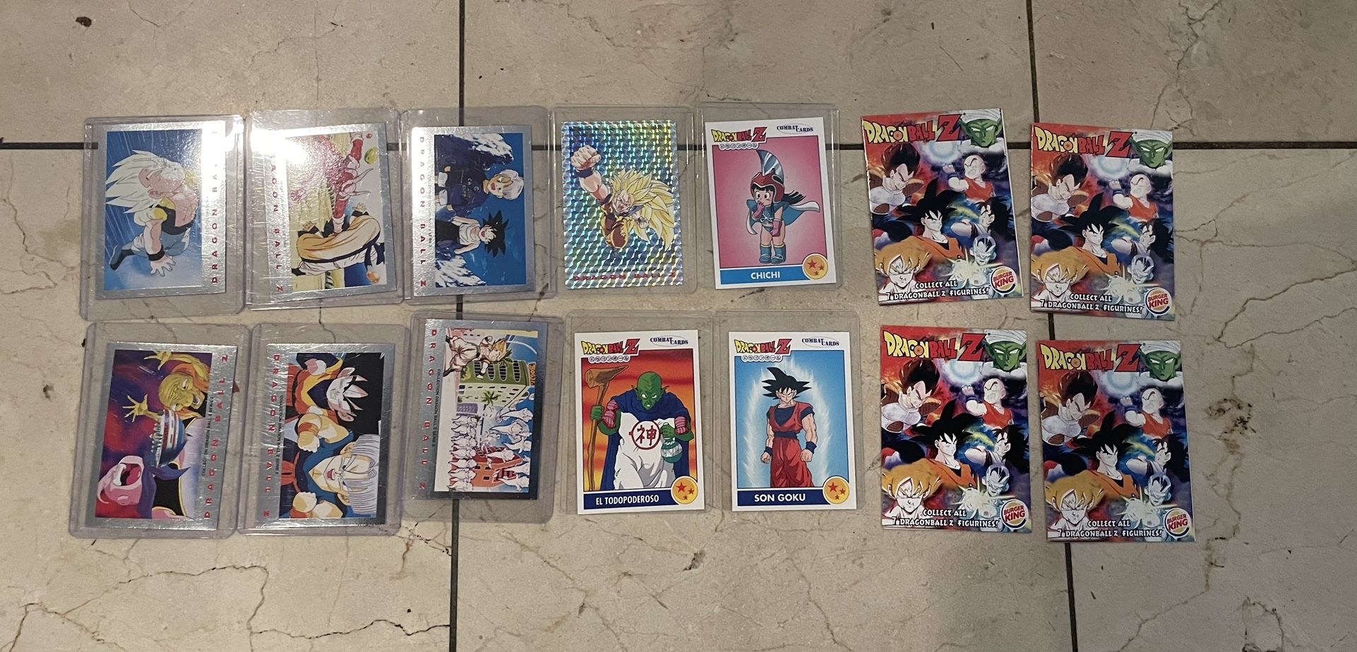 Dragon  ball z cards