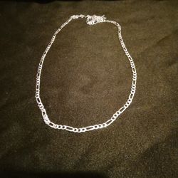 925 Italy Silver Figaro Chain (#222)