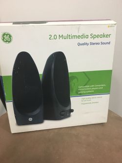 2.0 Multimedia Speakers