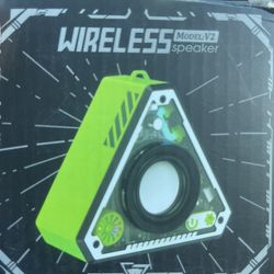 Mini Outdoor Bluetooth Speaker Wireless Colorful Lights 